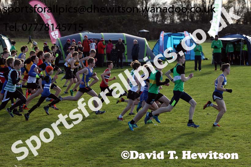 Boys under-15s Start fitness NEHL, South Shields. Photo: David T. Hewitson/Sports for All Pics